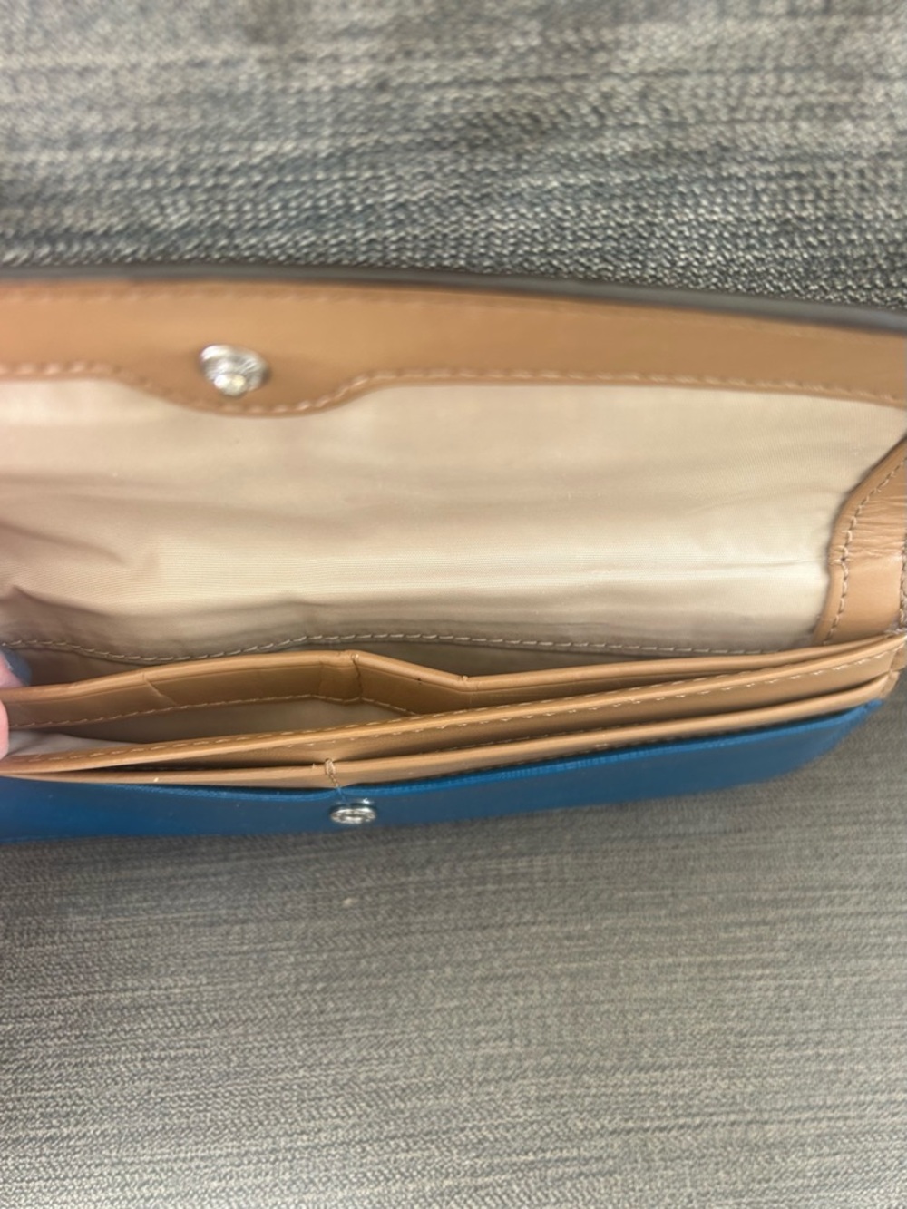 COACH Blue Leather Wallet - Picture 7 of 13